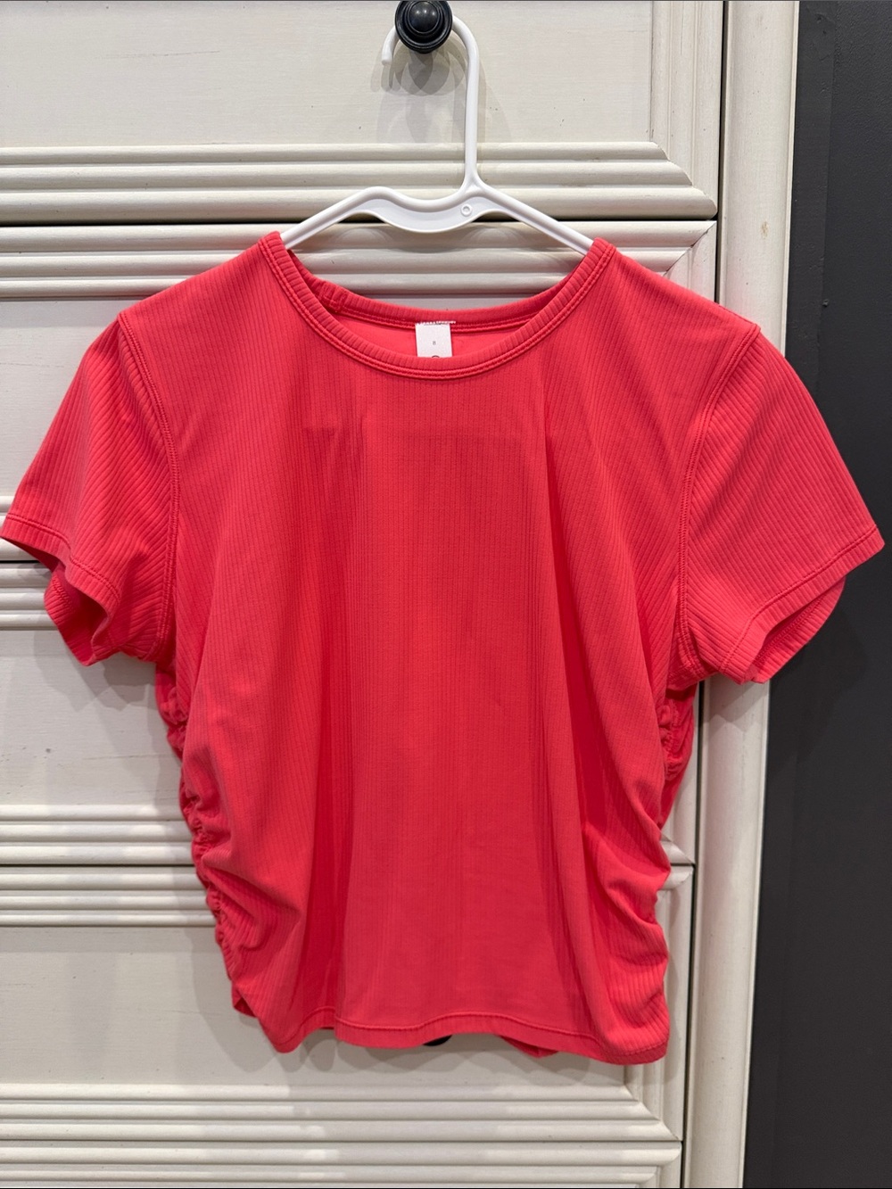 Women’s Lululemon Short Sleeve Ribbed Tee - pink
